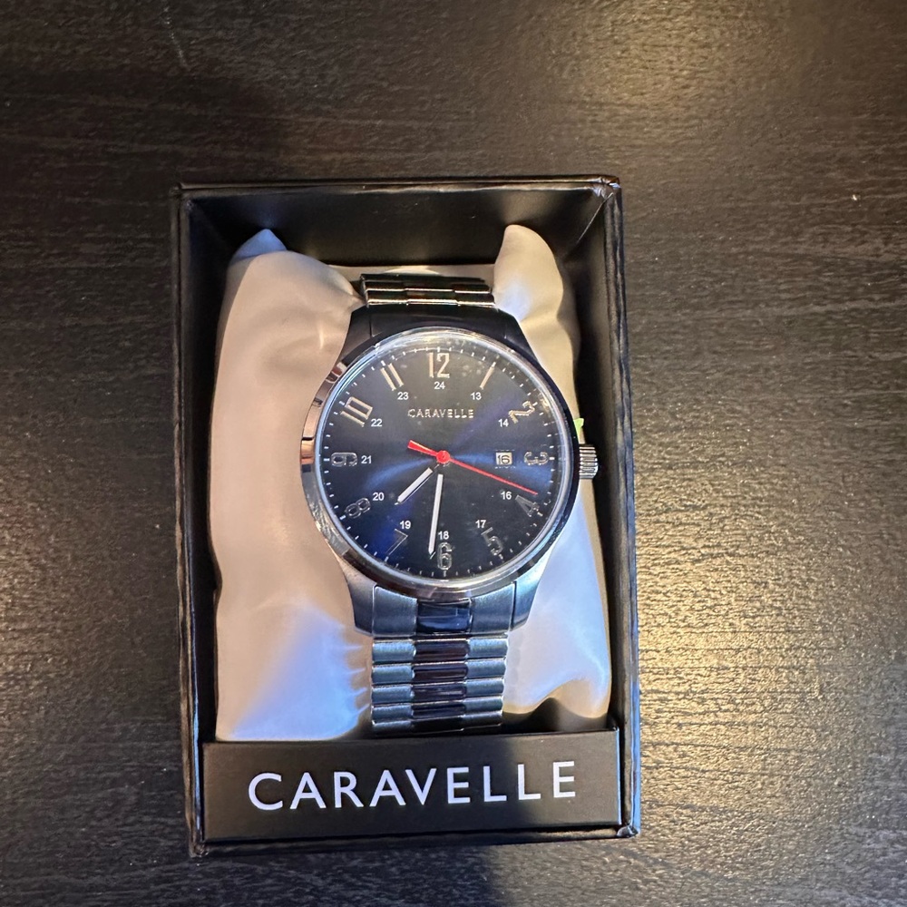 Bulova Caravelle Silver Watch